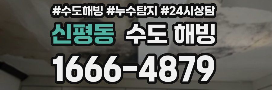 신평동 수도 해빙