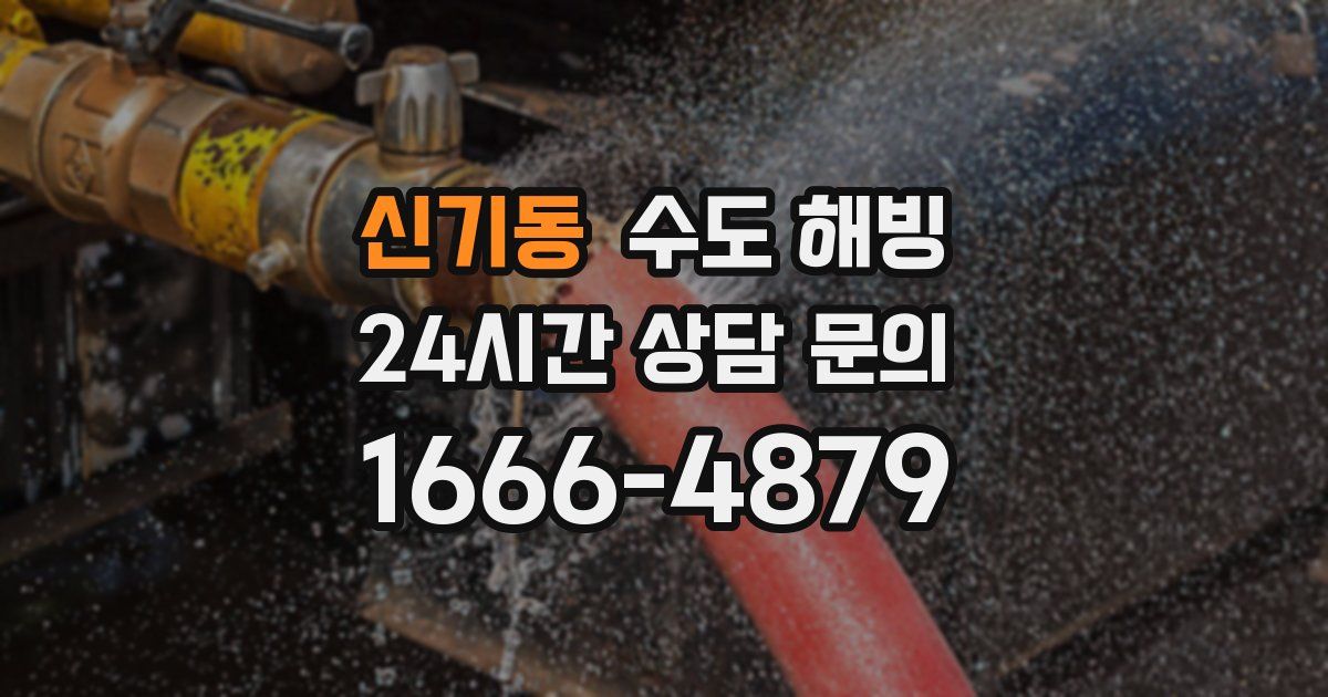 신기동 수도 해빙