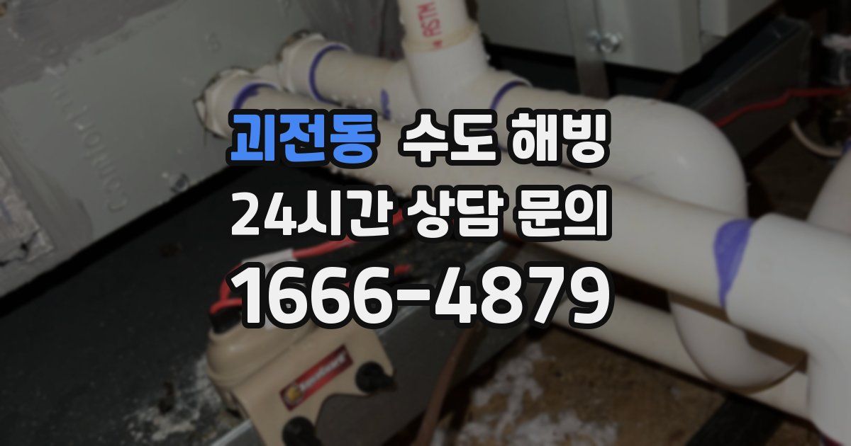 괴전동 수도 해빙
