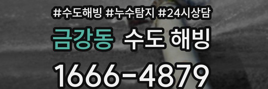 금강동 수도 해빙