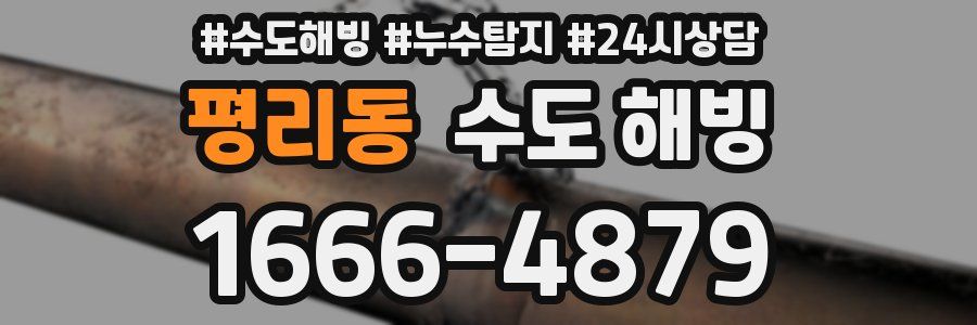 평리동 수도 해빙