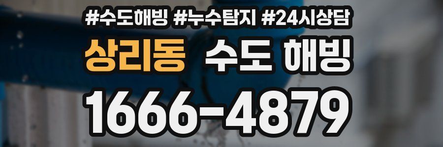 상리동 수도 해빙