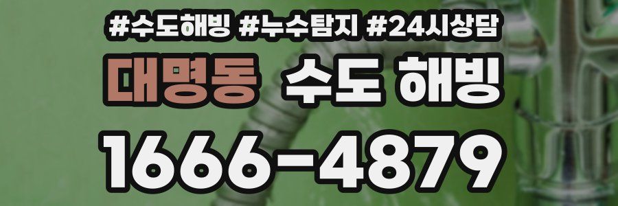 대명동 수도 해빙