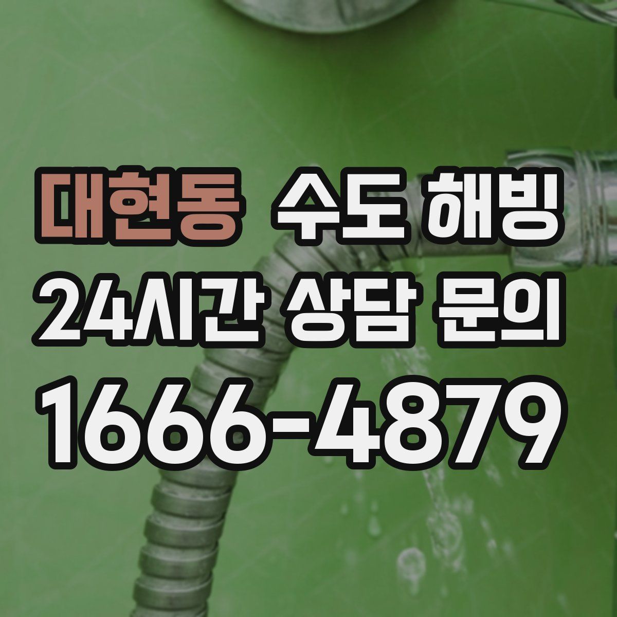 대현동 수도 해빙