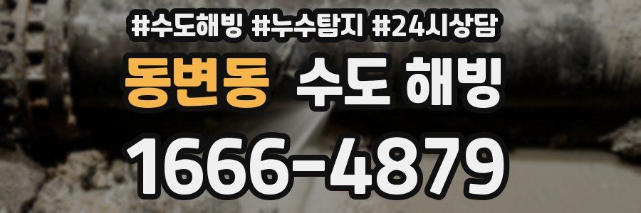 동변동 수도 해빙