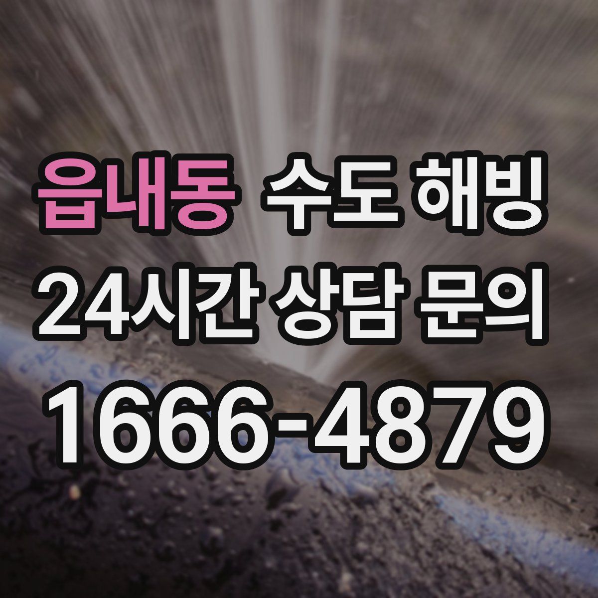 읍내동 수도 해빙