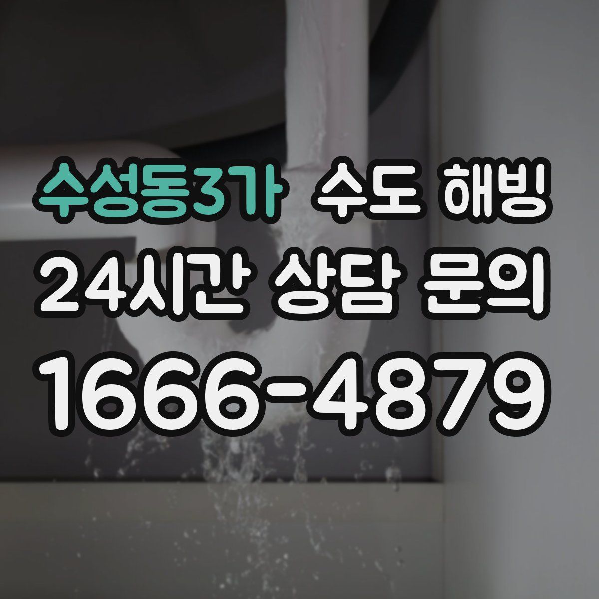 수성동3가 수도 해빙