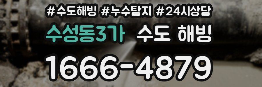 수성동3가 수도 해빙