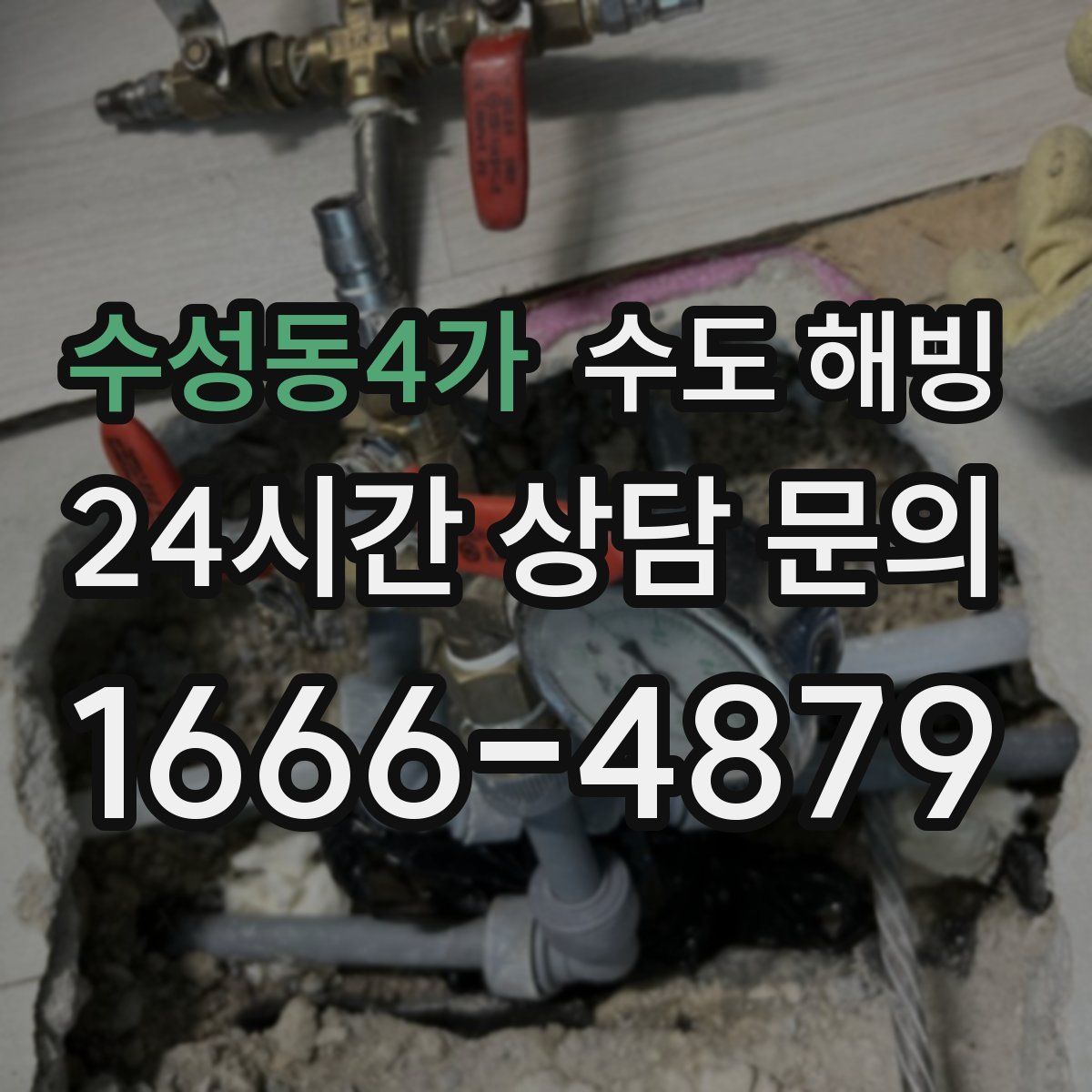 수성동4가 수도 해빙