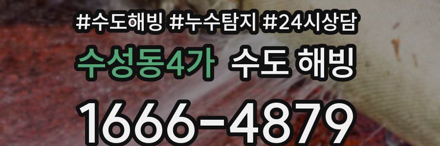 수성동4가 수도 해빙