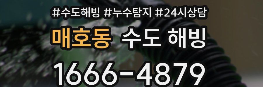 매호동 수도 해빙