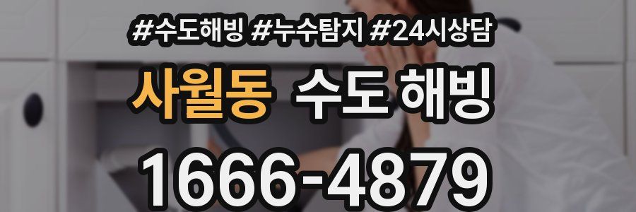 사월동 수도 해빙