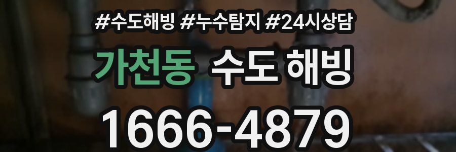 가천동 수도 해빙