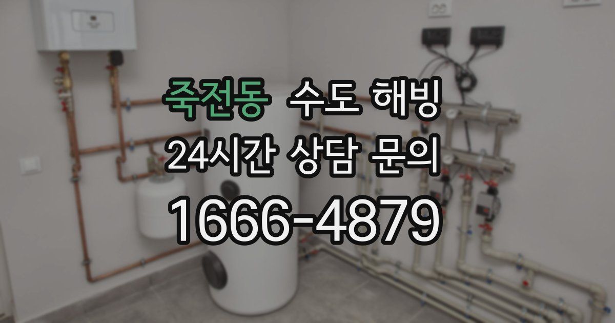 죽전동 수도 해빙