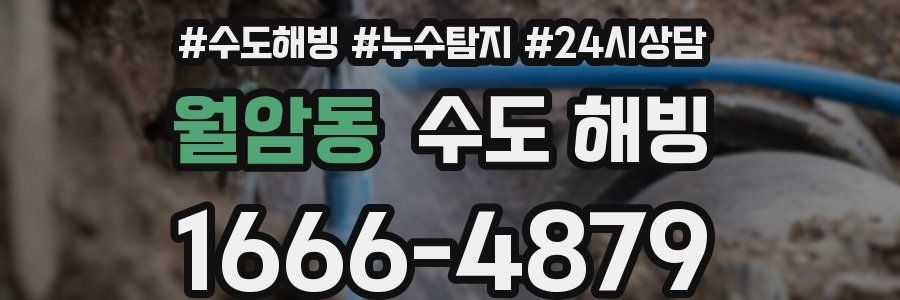 월암동 수도 해빙