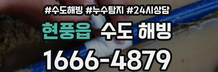 현풍읍 수도 해빙