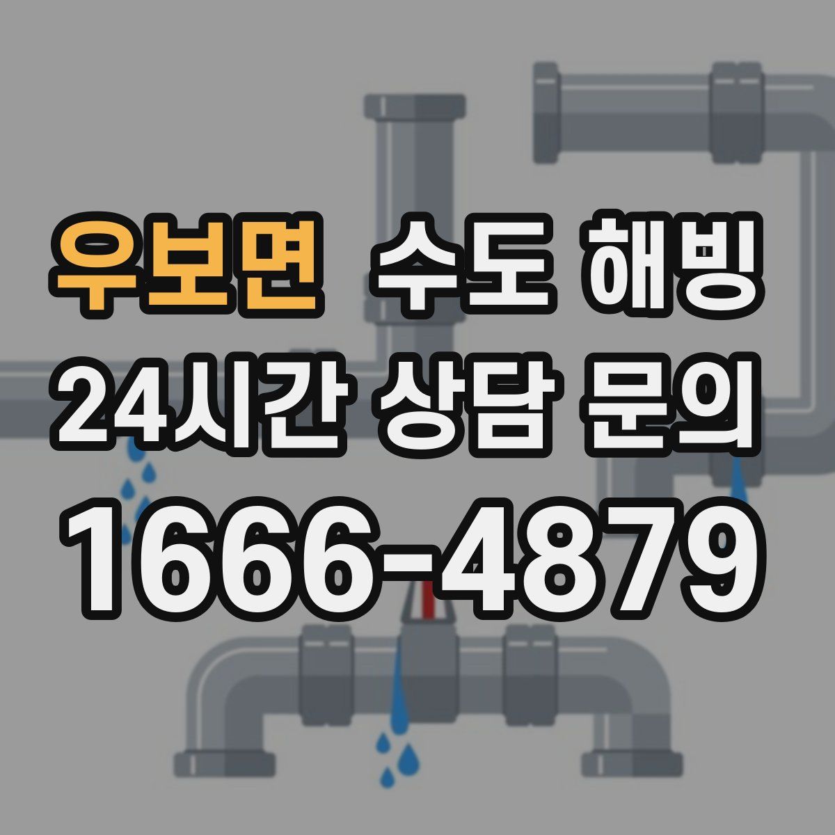 우보면 수도 해빙