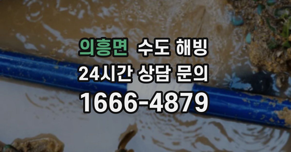 의흥면 수도 해빙