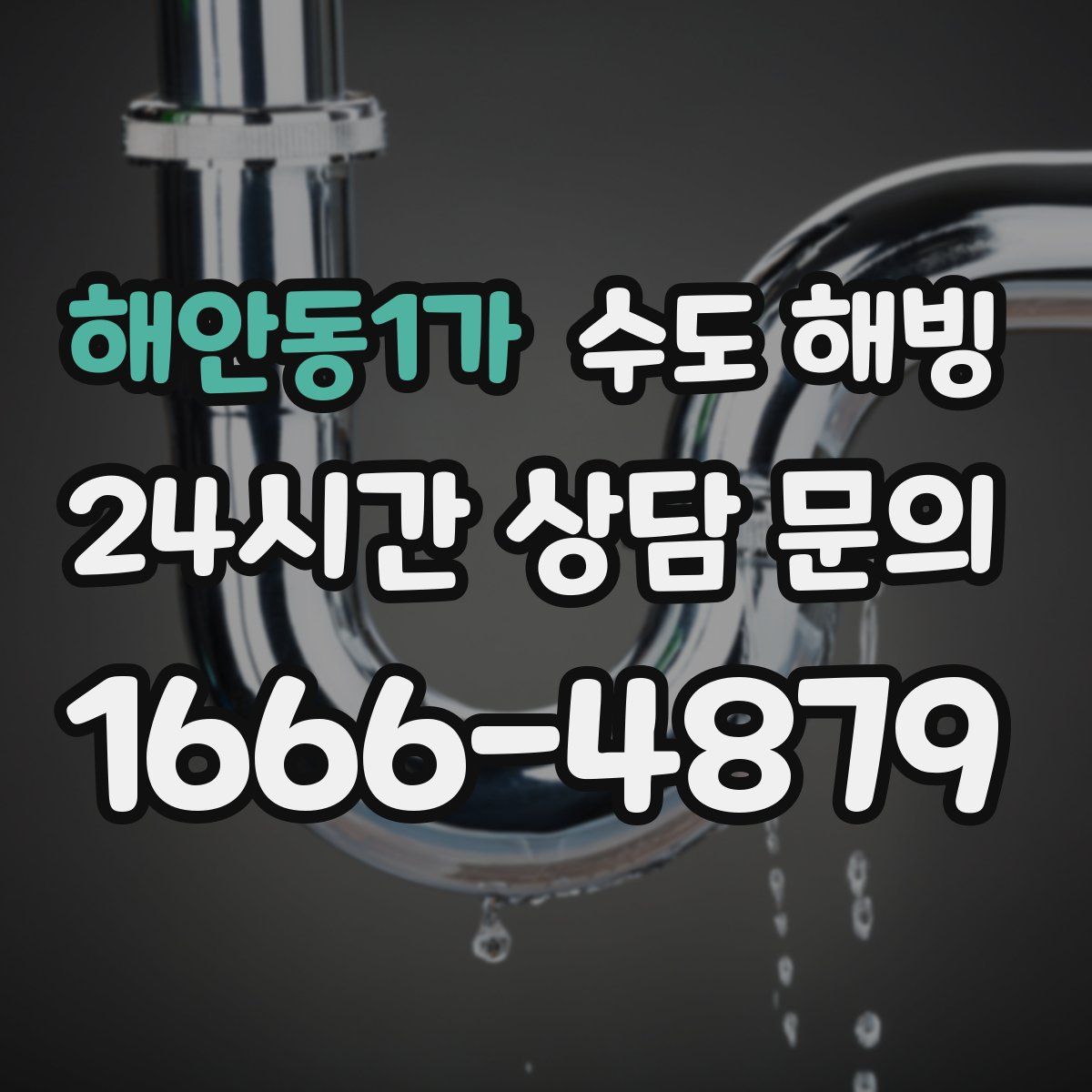 해안동1가 수도 해빙