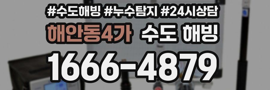 해안동4가 수도 해빙