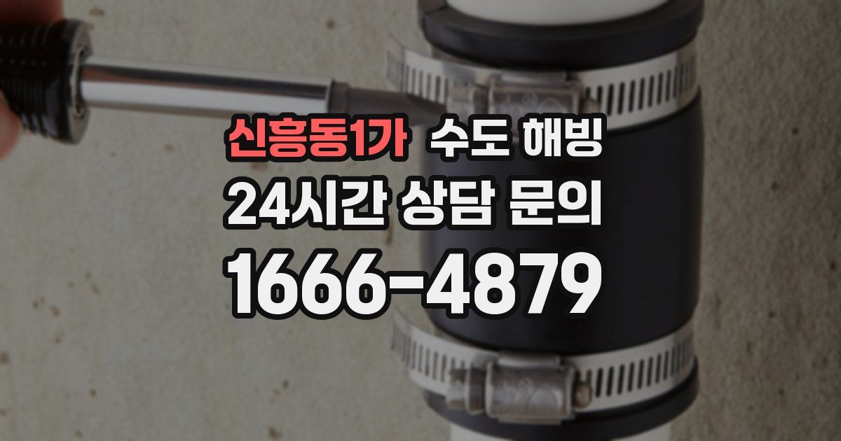 신흥동1가 수도 해빙