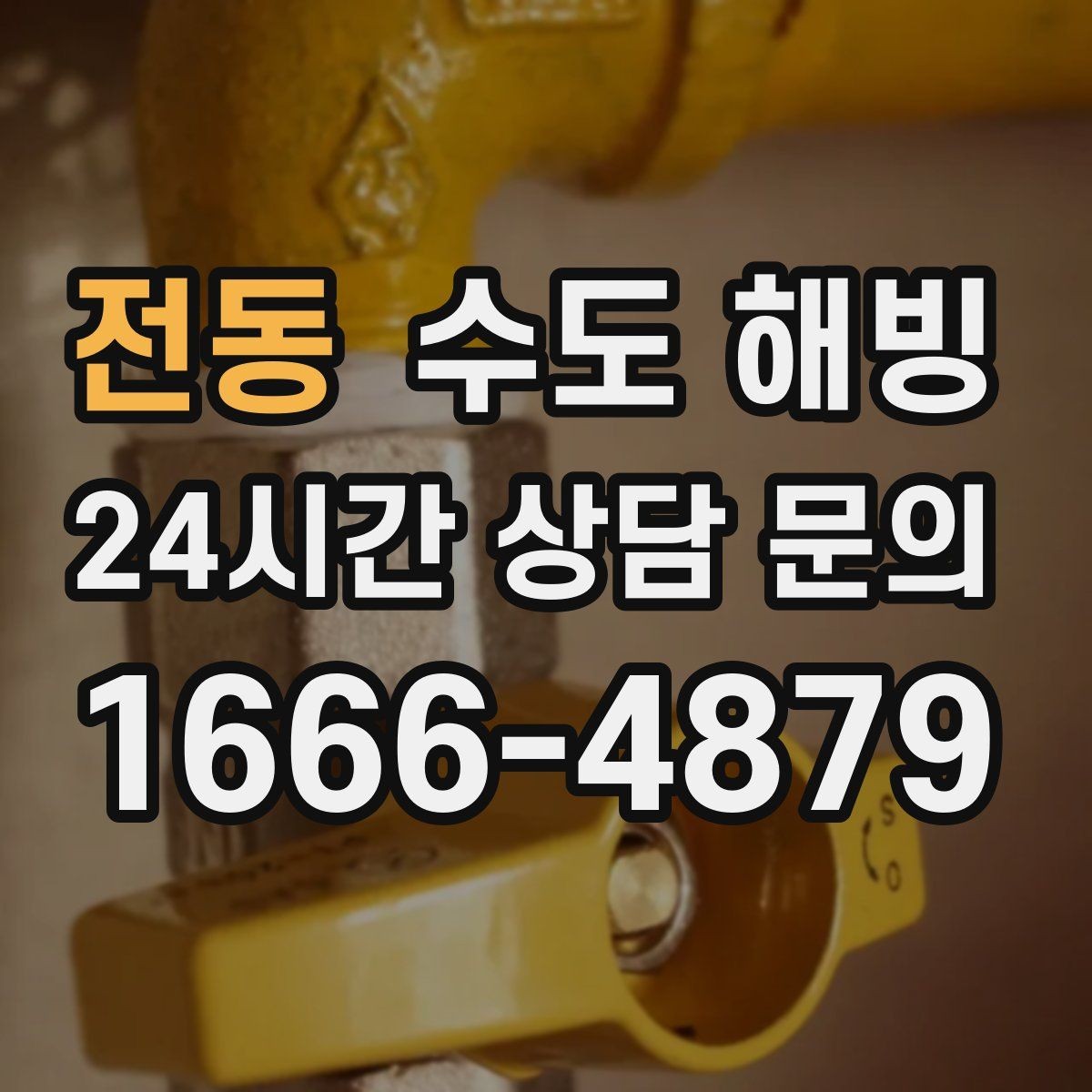 전동 수도 해빙 급수 라인 결빙과 온수 라인 결빙 차이