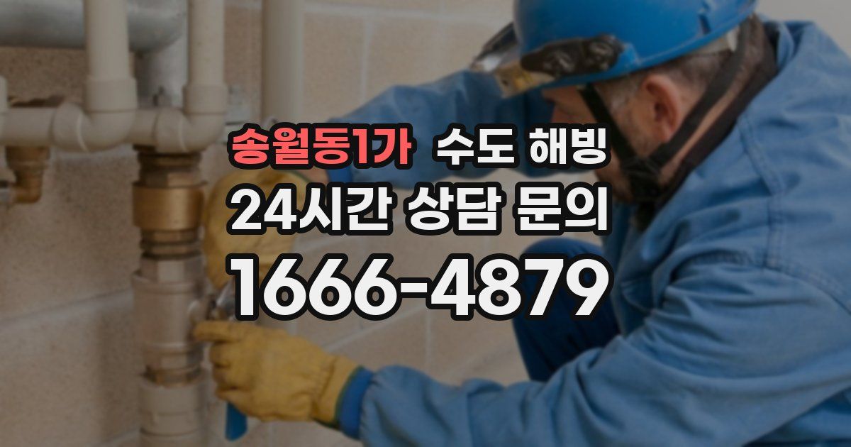 송월동1가 수도 해빙