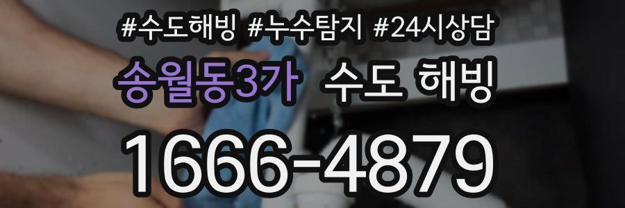 송월동3가 수도 해빙