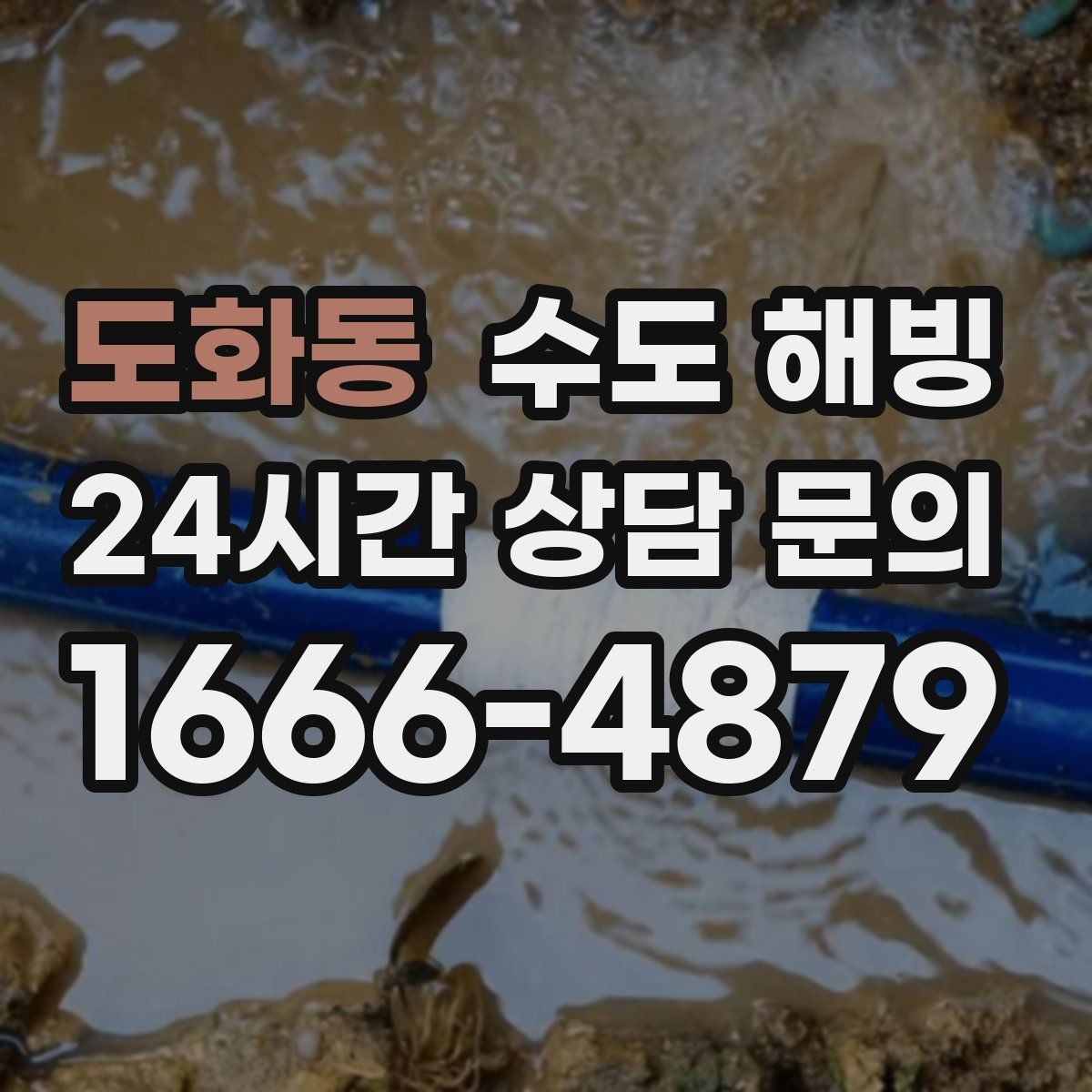 도화동 수도 해빙 수전(수도꼭지)만 얼었을 수도 있을까