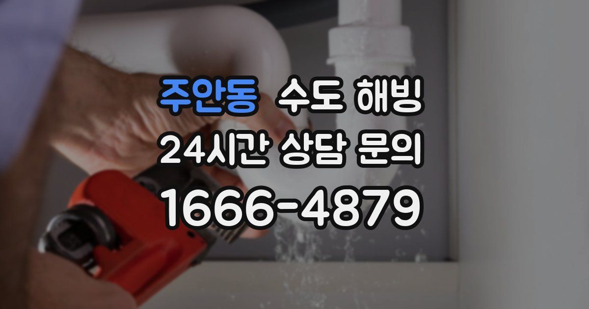 주안동 수도 해빙