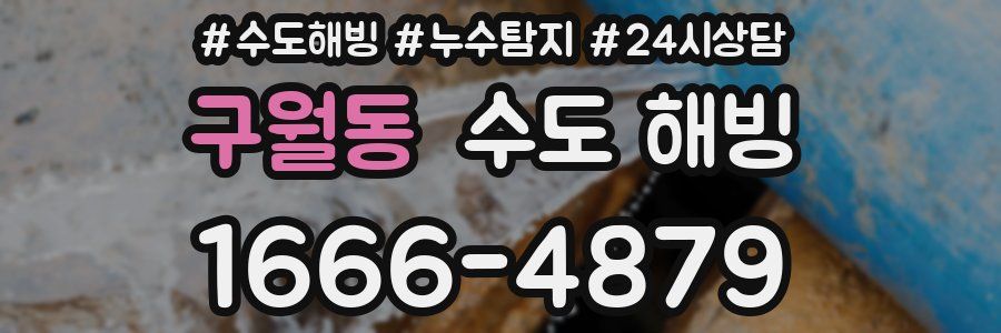 구월동 수도 해빙