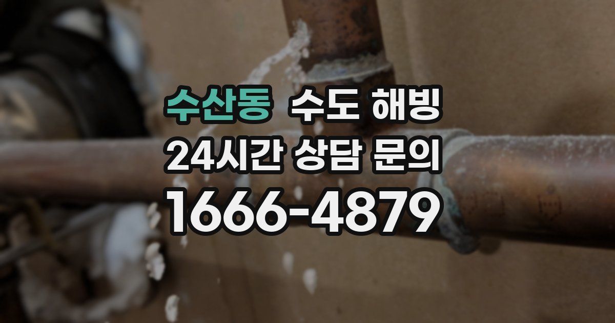 수산동 수도 해빙