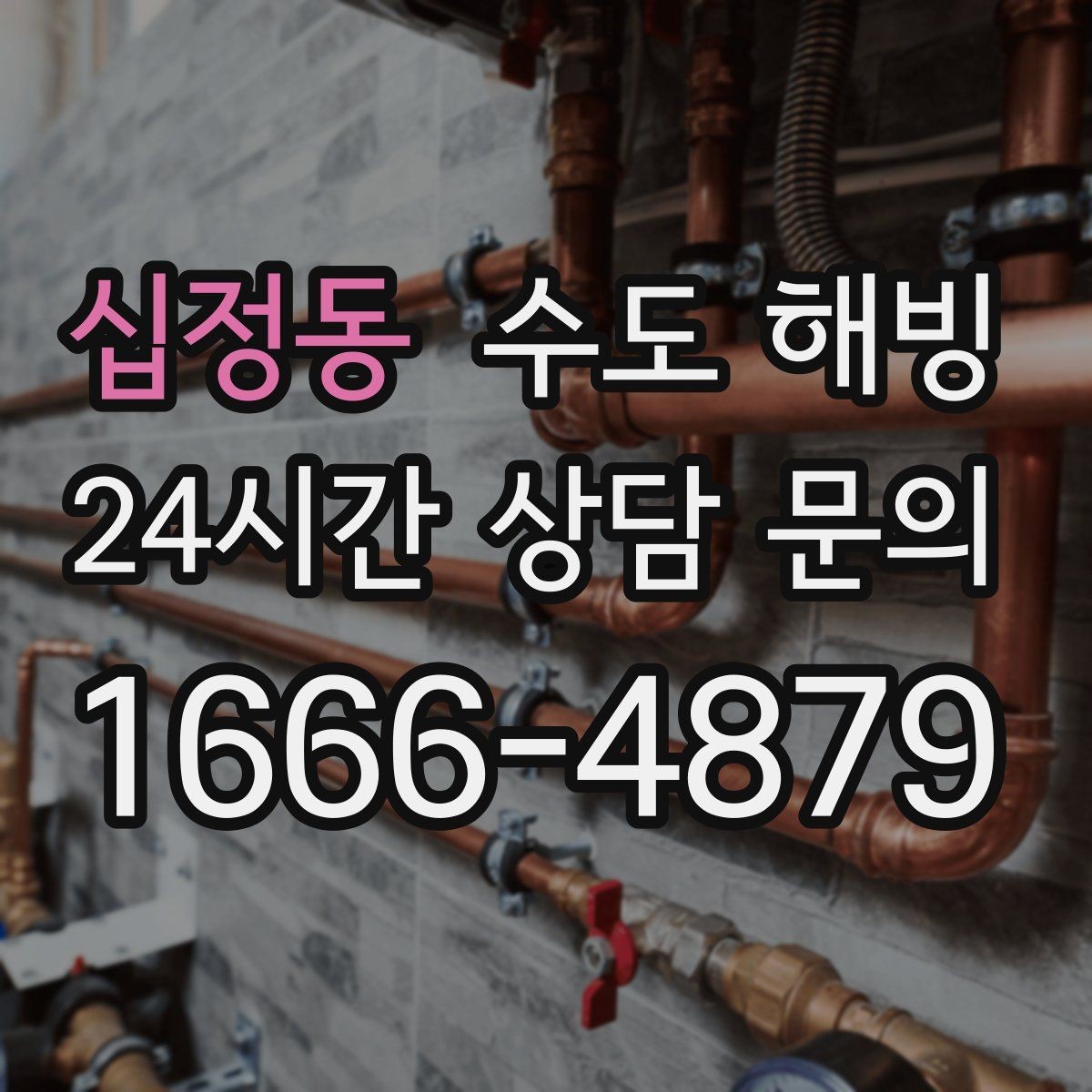 십정동 수도 해빙 임시 조치로 버티면 위험해질 수 있는 이유