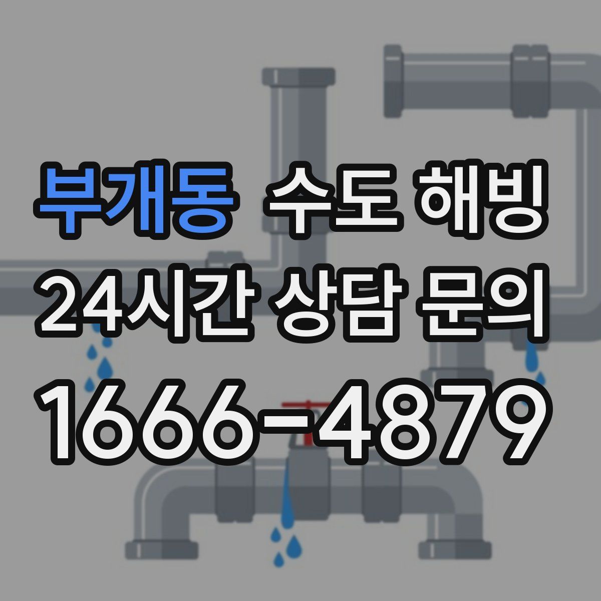 부개동 수도 해빙