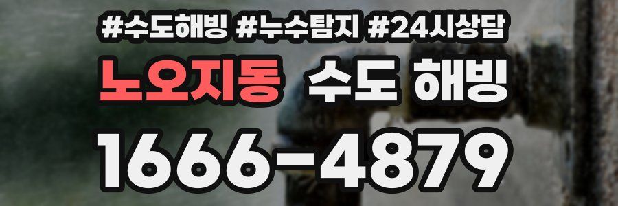 노오지동 수도 해빙