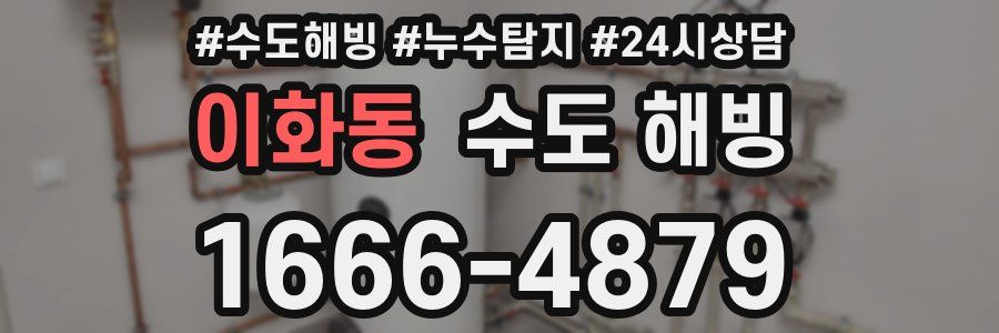 이화동 수도 해빙