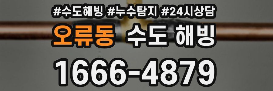 오류동 수도 해빙