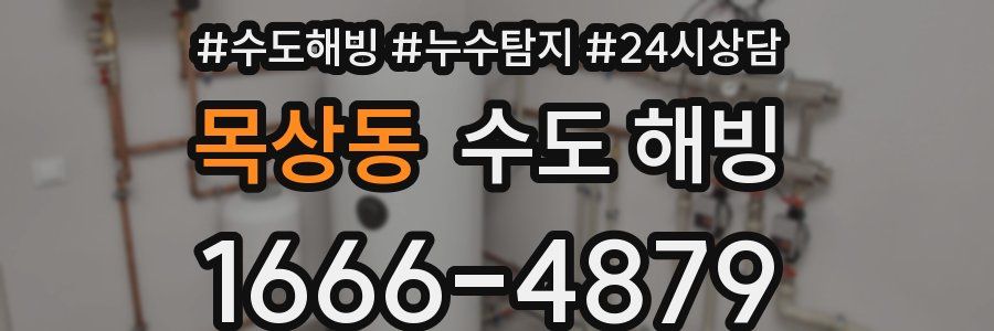 목상동 수도 해빙