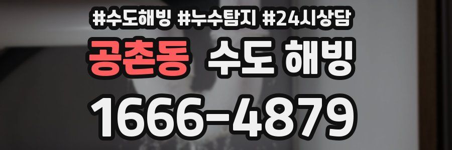 공촌동 수도 해빙