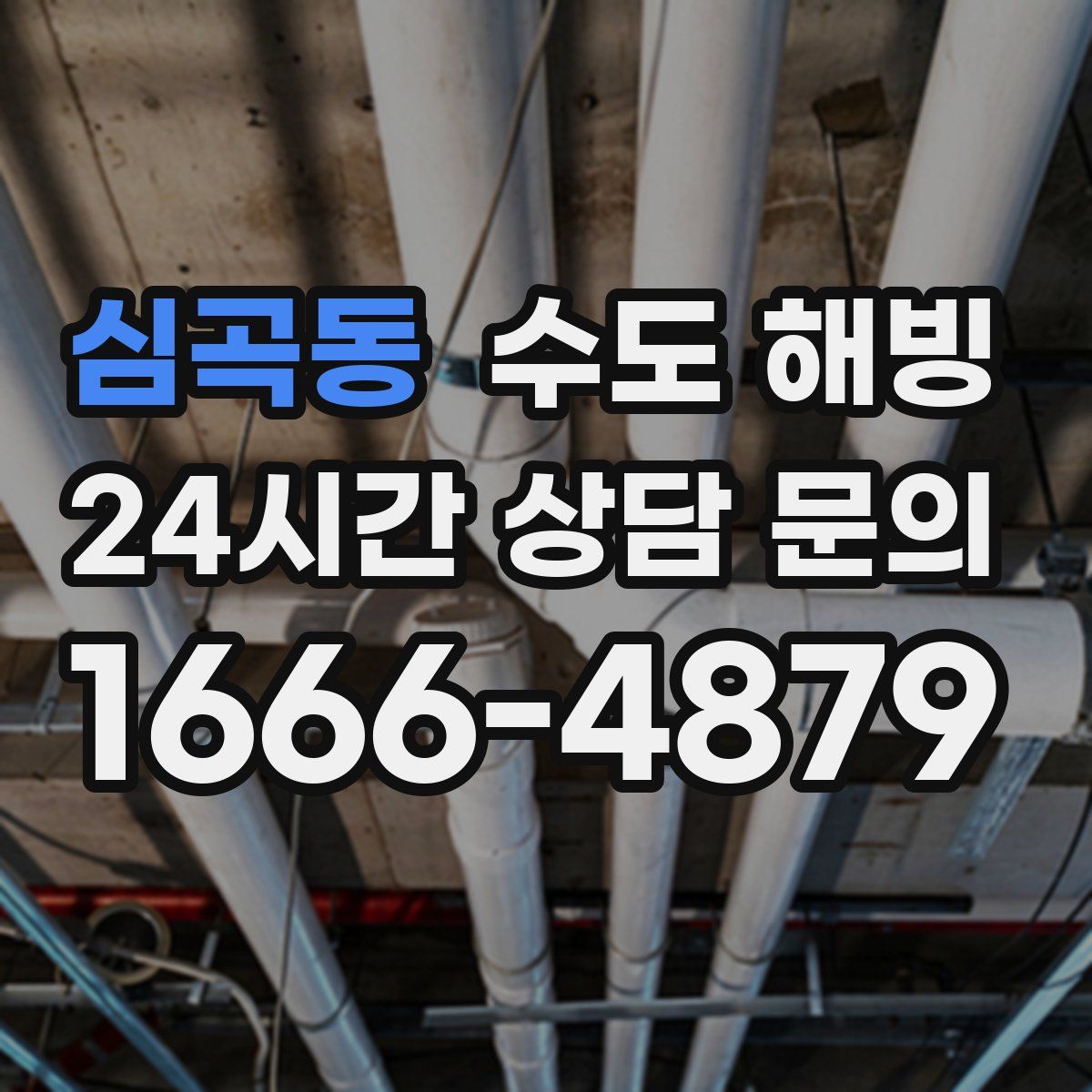 심곡동 수도 해빙