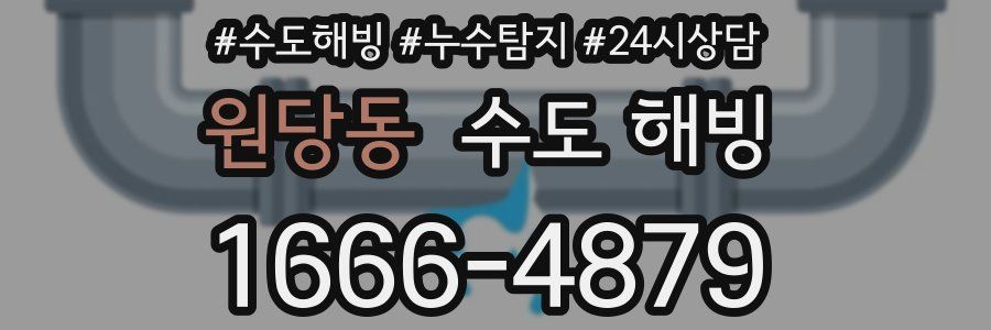 원당동 수도 해빙