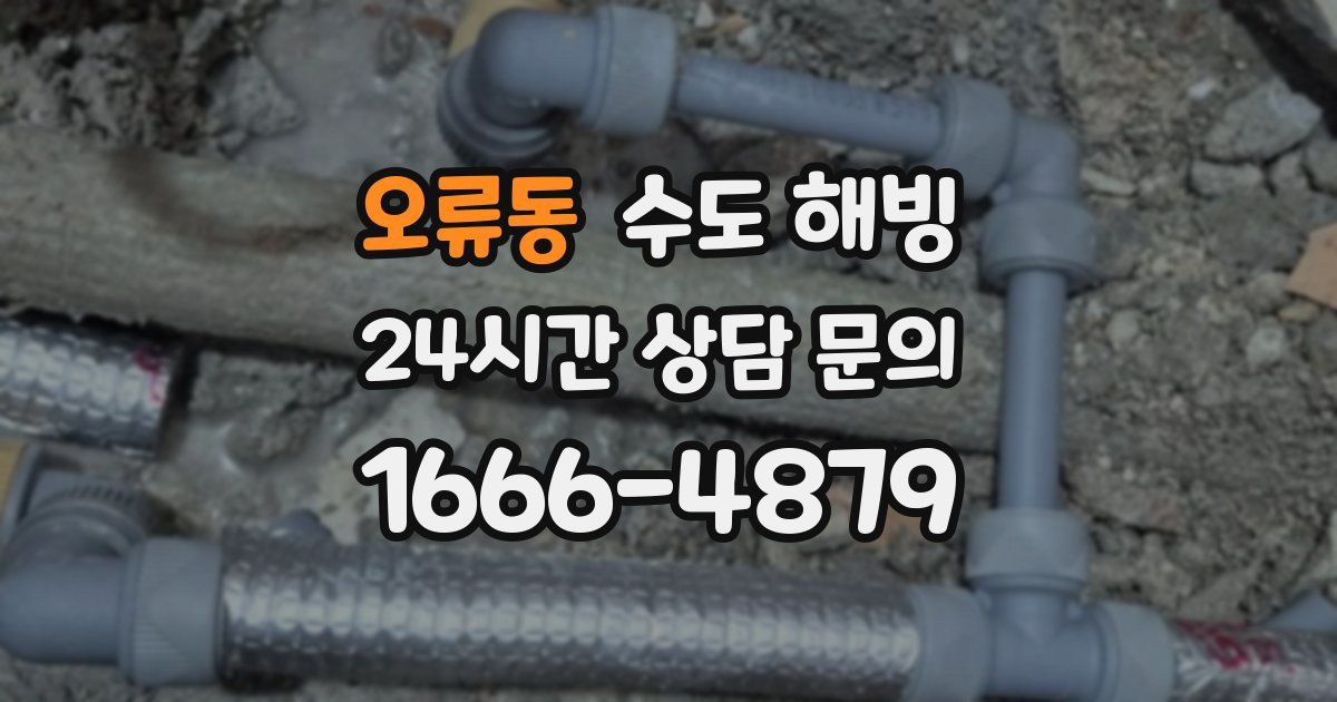 오류동 수도 해빙