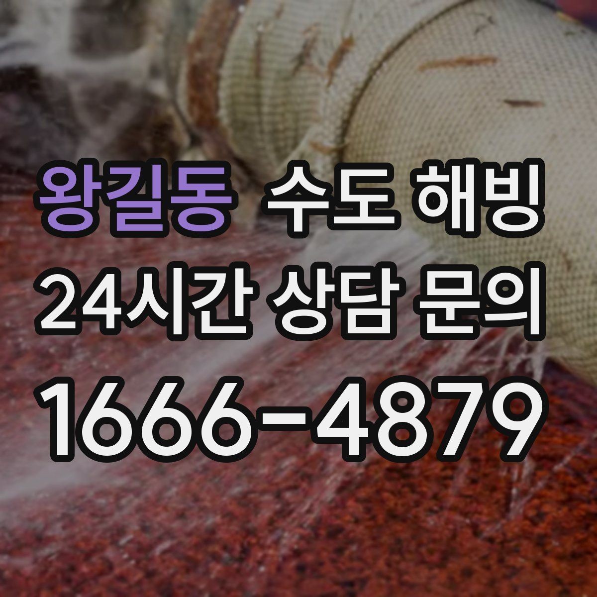 왕길동 수도 해빙 세면대만 안 나오면 어디가 얼었을까