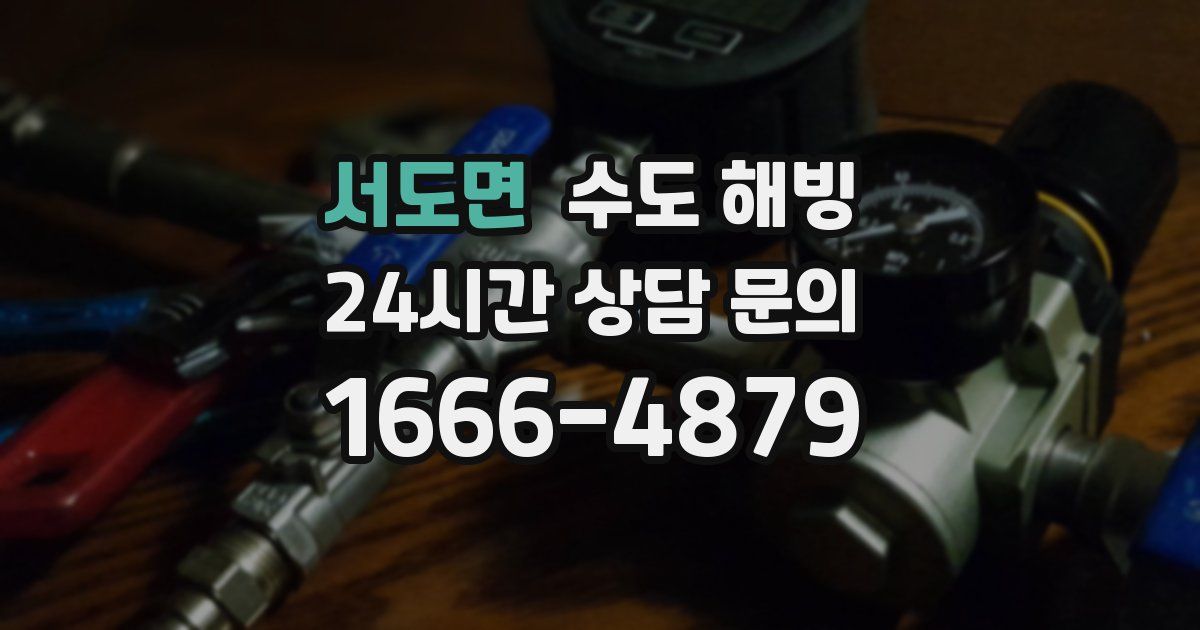 서도면 수도 해빙