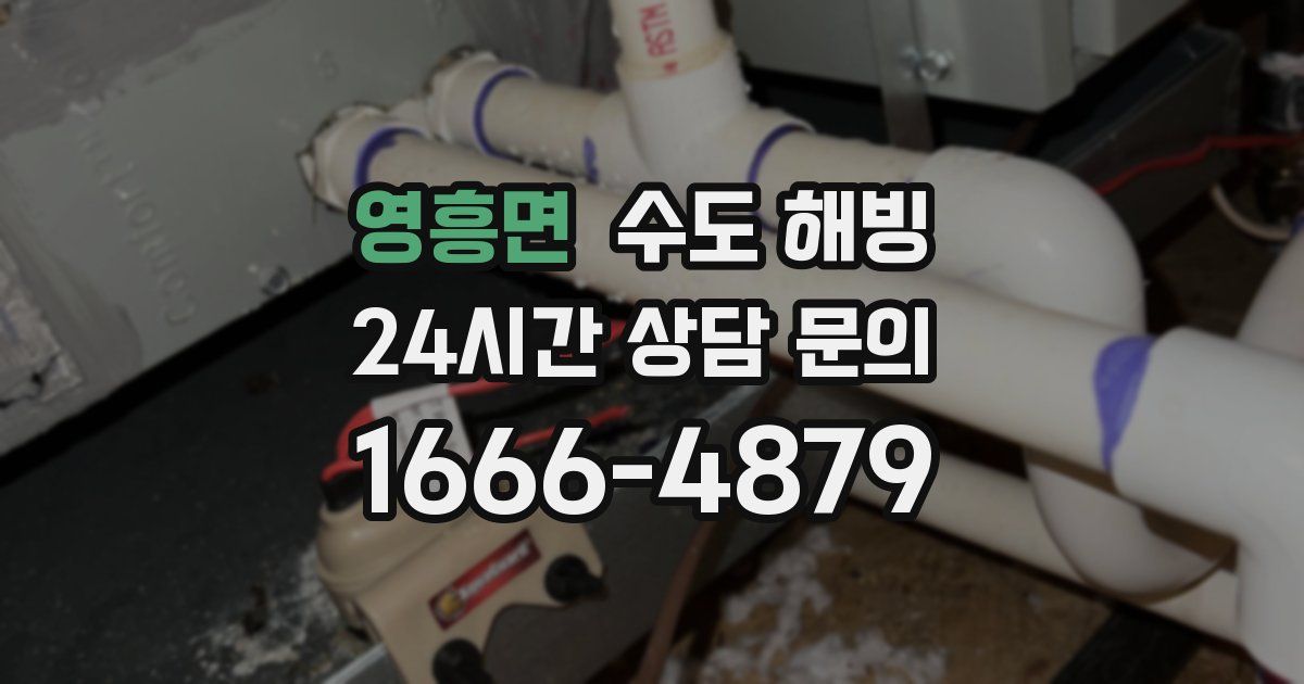 영흥면 수도 해빙