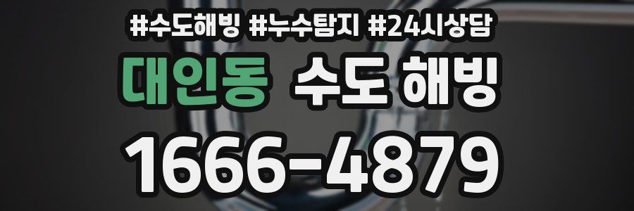 대인동 수도 해빙