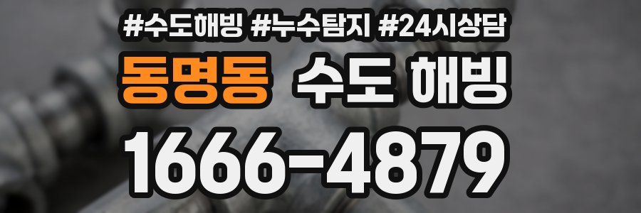 동명동 수도 해빙