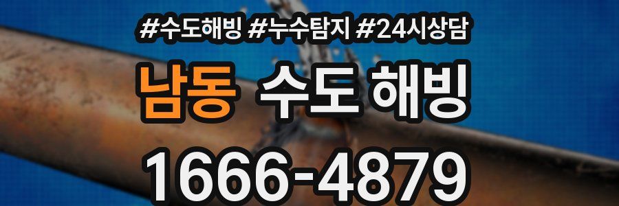 남동 수도 해빙