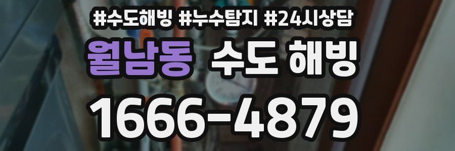 월남동 수도 해빙