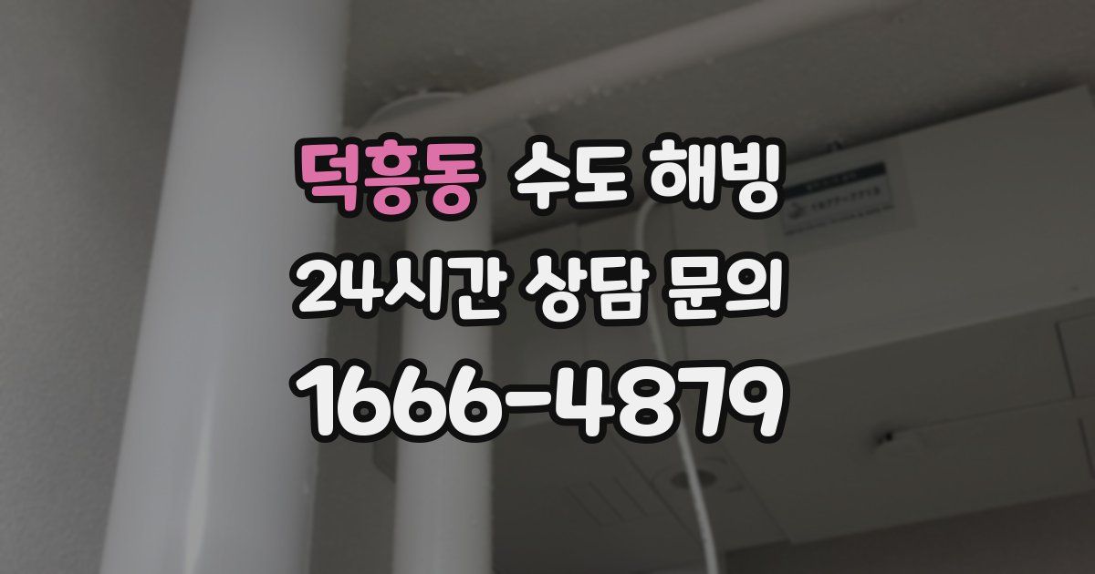 덕흥동 수도 해빙